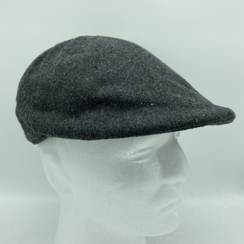 Urban Pipeline Men's Size S/M Newsboy 6 Panel Gray Speckled Cap Hat EUC